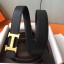 Best Replica Hermes H Belt Buckle & Black Epsom 32 MM Strap QY01198