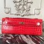 Cheap Hermes Cherry Crocodile Kelly Cut Clutch Bag QY01189