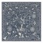 Cheap Hermes Navy Peuple du Vent Bandana Shawl QY00896