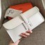 Copy Hermes White Epsom Jige Elan 29 Clutch QY01382