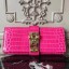 Fake Hermes Medor Clutch Bag In Rose Red Crocodile Leather QY01883