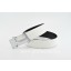 Fake Hermes Reversible Belt White/Black Fashion H Togo Calfskin With 18k Silver Buckle QY00774