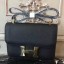 Fake Luxury Hermes Black Constance MM 24cm Epsom Leather Handbag QY00501