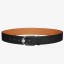 Fake Top Hermes Black Licol 40 MM Reversible Leather Belt QY01175