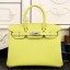 Hermes Birkin 30cm 35cm Bag In Yellow Epsom Leather QY01008