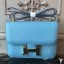 Hermes Blue Atoll Constance MM 24cm Epsom Leather Handbag QY00255