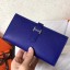 Hermes Blue Electric Epsom Bearn Gusset Wallet QY00129