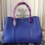 Hermes Blue Electric Garden Party 30cm TPM Handbag QY00363