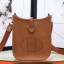 Hermes Brown Evelyne II TPM Messenger Bag QY01690