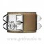 Hermes Collier de Chien Bracelet Taupe With Silver QY00947