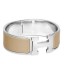 Hermes Etoupe Enamel Clic Clac H PM Bracelet QY01936