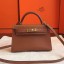 Hermes Gold Swift Kelly Mini II 20cm Handmade Bag QY01666
