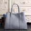 Hermes Medium Garden Party 36cm Tote In Blue Lin Leather QY01787