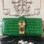 Hermes Medor Clutch Bag In Bamboo Crocodile Leather QY00139