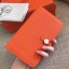 Hermes Orange Dogon Duo Combined Wallet QY00510