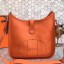 Hermes Orange Evelyne III PM Messenger Bag QY01581