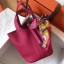 Hermes Peach Picotin Lock MM 22cm Handmade Bag QY01097