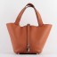 Hermes Picotin Lock Bag In Orange Leather QY01624