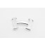 Hermes Reversible Belt 18K Silver Fashion H Brushed Buckle QY00006
