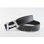Hermes Reversible Belt Black/Black Fashion H Togo Calfskin With 18k Silver Buckle QY01370
