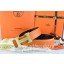 Hermes Reversible Belt Orange/Black Togo Calfskin With 18k Gold H Buckle QY00079