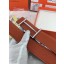 Hermes Reversible Belt Orange Togo Calfskin With 18k Silver H Buckle QY00136