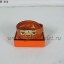 Hermes Rivale Double Wrap Bracelet Orange Gold QY02008