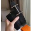 Imitation Best Hermes H d’Ancre Reversible Belt In Black/White Epsom Leather QY00740