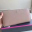 Imitation Hermes Grey Clemence Azap Zipped Wallet QY01886