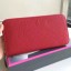 Imitation Hermes Red Clemence Azap Zipped Wallet QY01006