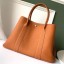 Imitation Hermes Tan Fjord Garden Party 30cm With Printed Lining QY02082