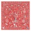 Knockoff Best Hermes Red Peuple du Vent Bandana Shawl QY01127