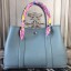 Knockoff Hermes Garden Party 30cm TPM Ciel Handbag QY01775