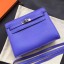 Knockoff Hermes Kelly Danse Bag In Blue Swift Leather QY01962