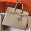 Replica 1:1 Hermes Argile Clemence Birkin 35cm Handbag QY00892