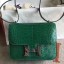 Replica Hermes Constance 24cm Green Porosus Crocodile QY02377