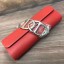 Replica Hermes Handmade Egee Clutch In Red Swift Leather QY02160