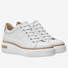 Best Hermes White Polo Sneakers QY00446