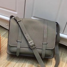 Hermes Grey Steve 35 Messenger Bag QY01588