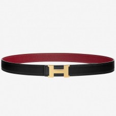 Hermes Mini Constance Belt Buckle & Ruby Epsom 24 MM Strap QY00193