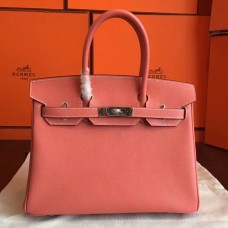 Imitation Top Hermes Crevette Epsom Birkin 30cm Handmade Bag QY00359