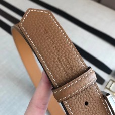 Knockoff Hermes Brown Licol 40 MM Reversible Leather Belt QY00100